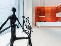 極簡紅磚格調十足藝術館室內(nèi)空間展示效果-1543-05